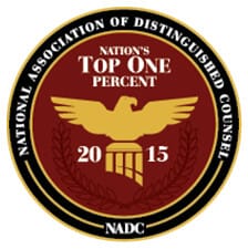 Dennis H. Black selected as Nation’s Top One Percent by the National Association of Distinguished Counsel